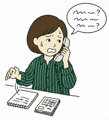 予約のやり取り